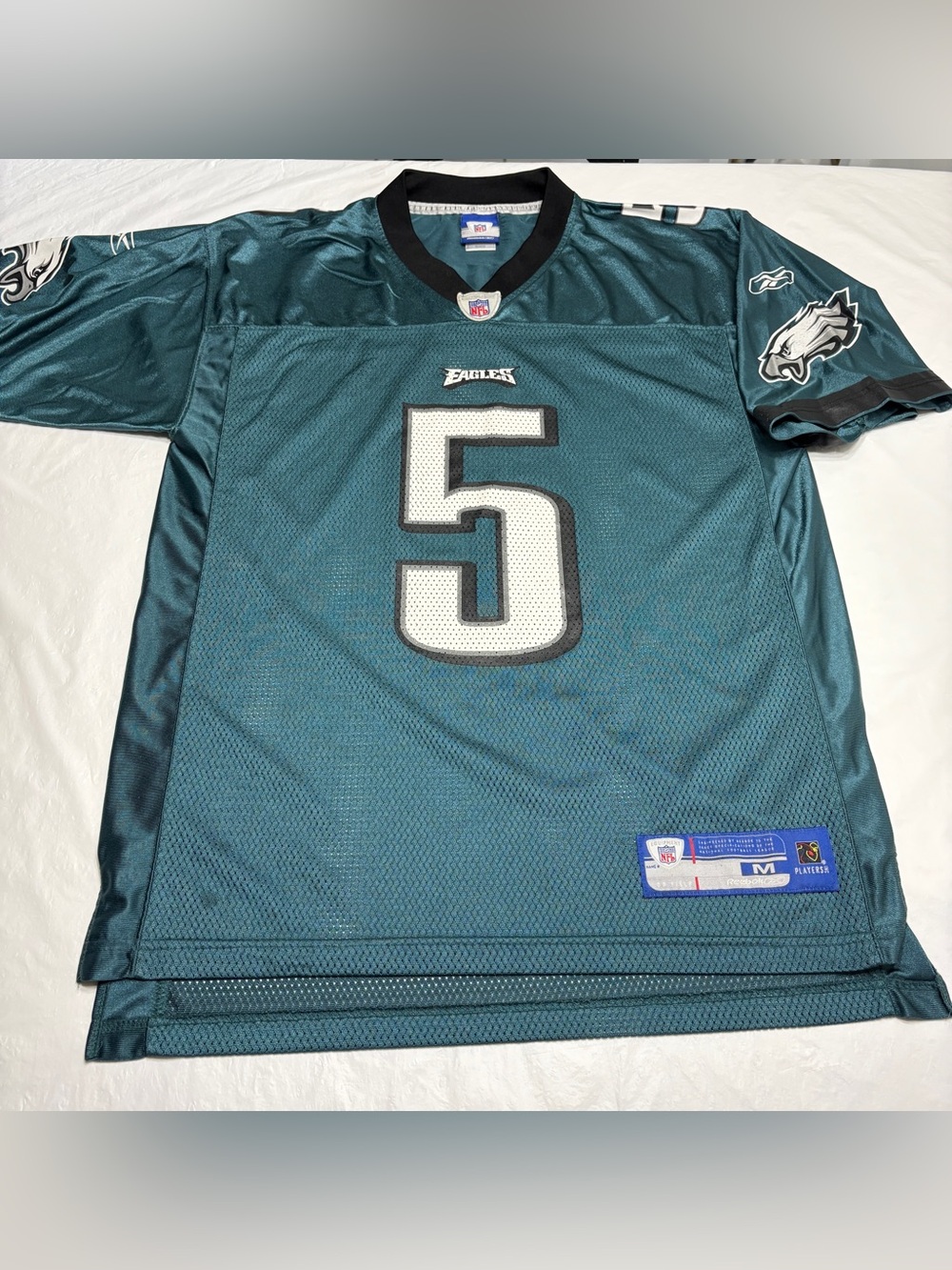 Donovan McNabb #5 Philadelphia Eagles Reebok NFL Jersey Green Men’s Medium